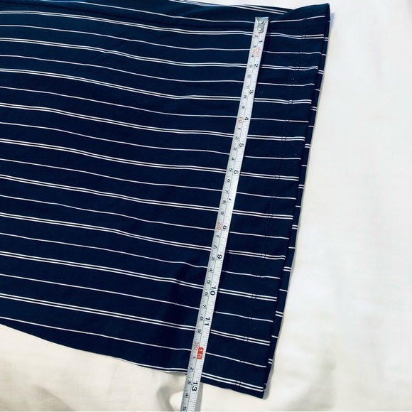 Robert Louis 3X High Rise Navy/White Stripe Wide Leg Palazzo Pant NWT - Picture 12 of 12